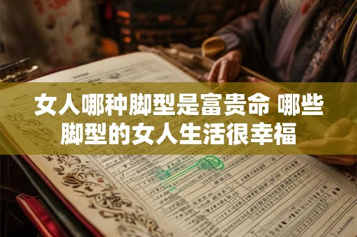 女人哪种脚型是富贵命 哪些脚型的女人生活很幸福