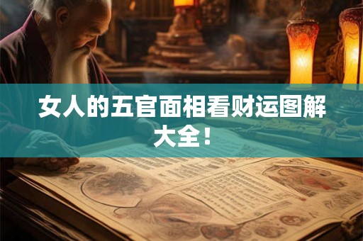 女人的五官面相看财运图解大全！