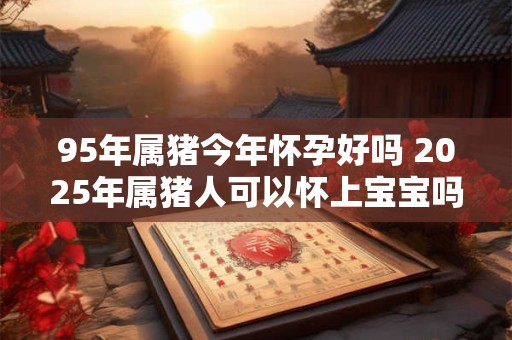 95年属猪今年怀孕好吗 2025年属猪人可以怀上宝宝吗