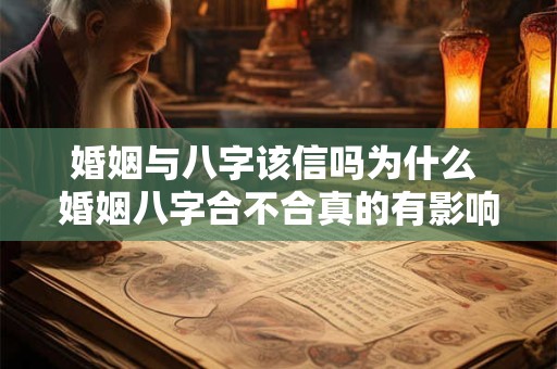 婚姻与八字该信吗为什么 婚姻八字合不合真的有影响吗