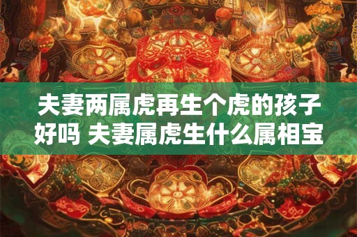 夫妻两属虎再生个虎的孩子好吗 夫妻属虎生什么属相宝宝好
