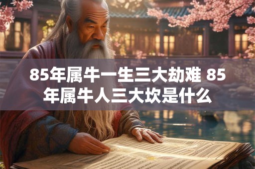 85年属牛一生三大劫难 85年属牛人三大坎是什么