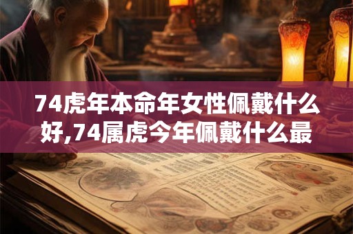 74虎年本命年女性佩戴什么好,74属虎今年佩戴什么最合适