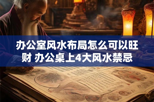 办公室风水布局怎么可以旺财 办公桌上4大风水禁忌