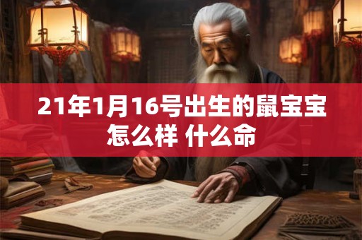 21年1月16号出生的鼠宝宝怎么样 什么命