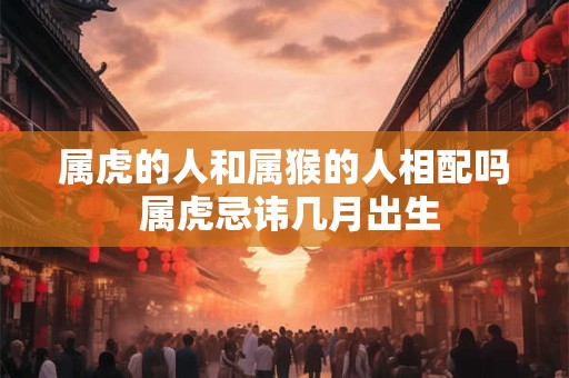 属虎的人和属猴的人相配吗 属虎忌讳几月出生