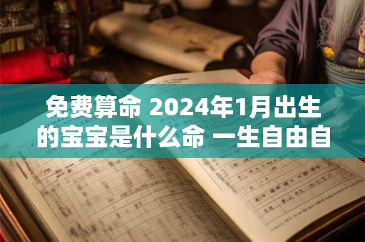 免费算命 2024年1月出生的宝宝是什么命 一生自由自在