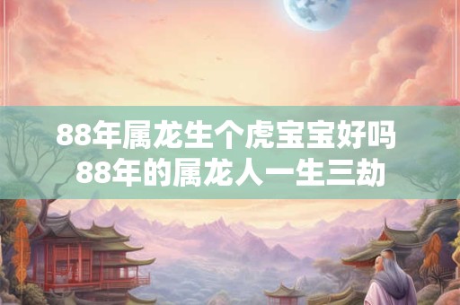 88年属龙生个虎宝宝好吗 88年的属龙人一生三劫 88年属龙生个虎宝宝好吗 88年的属龙人一生三劫