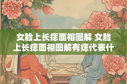 女脸上长痣面相图解 女脸上长痣面相图解有痣代表什么意思