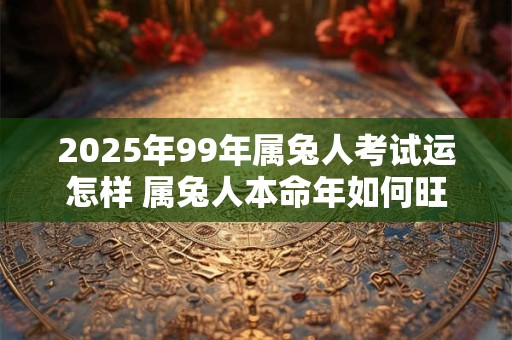 2025年99年属兔人考试运怎样 属兔人本命年如何旺学业