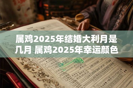 属鸡2025年结婚大利月是几月 属鸡2025年幸运颜色