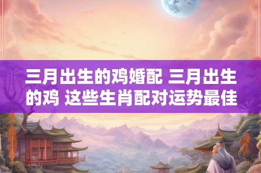 三月出生的鸡婚配 三月出生的鸡 这些生肖配对运势最佳！