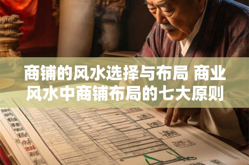 商铺的风水选择与布局 商业风水中商铺布局的七大原则