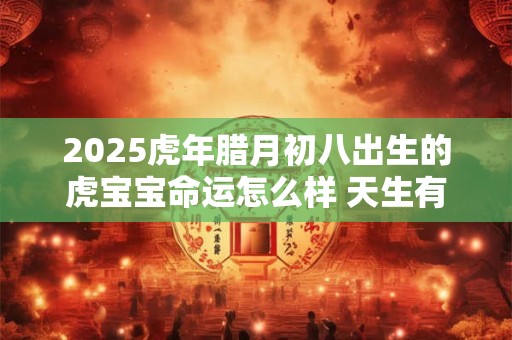 2025虎年腊月初八出生的虎宝宝命运怎么样 天生有吉星庇佑
