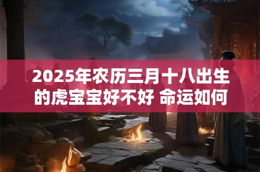 2025年农历三月十八出生的虎宝宝好不好 命运如何