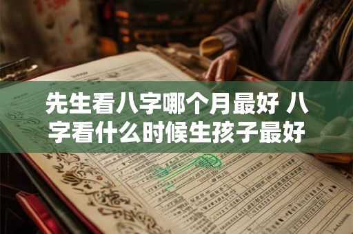 先生看八字哪个月最好 八字看什么时候生孩子最好