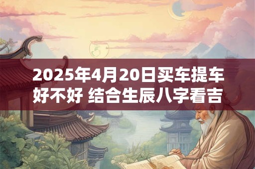 2025年4月20日买车提车好不好 结合生辰八字看吉日