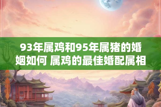 详细阅读:93年属鸡和95年属猪的婚姻如何 属鸡的最佳婚配属相 93年属鸡和95年属猪的婚姻如何 属鸡的最佳婚配属相