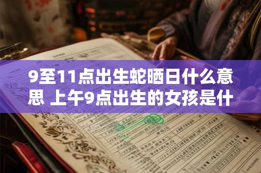 9至11点出生蛇晒日什么意思 上午9点出生的女孩是什么命