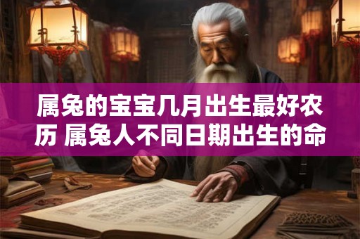 属兔的宝宝几月出生最好农历 属兔人不同日期出生的命运