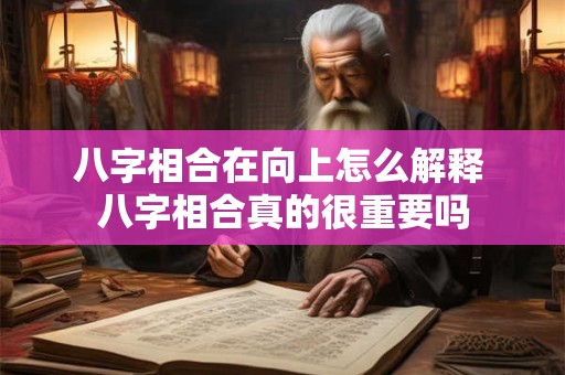 八字相合在向上怎么解释 八字相合真的很重要吗