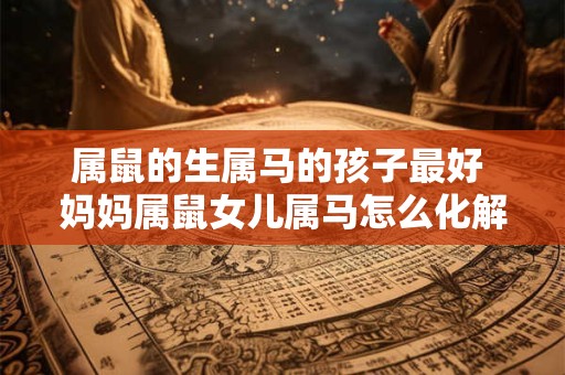 属鼠的生属马的孩子最好 妈妈属鼠女儿属马怎么化解