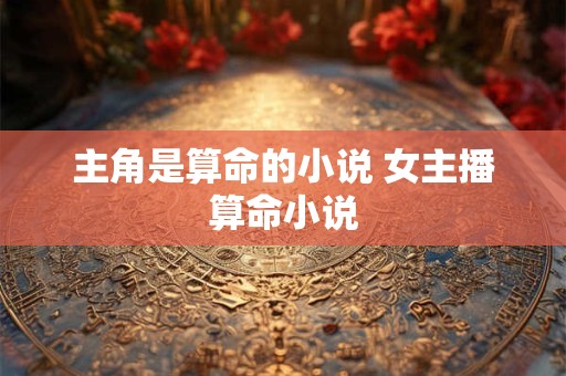 主角是算命的小说 女主播算命小说