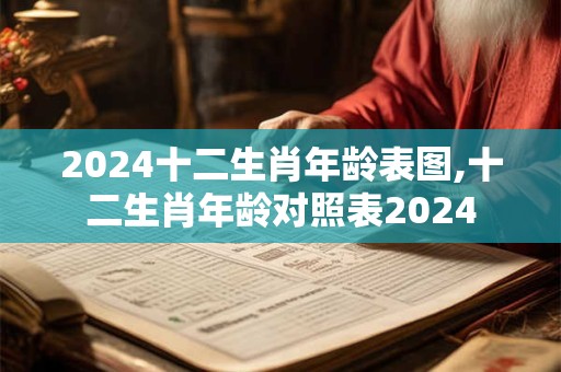 2024十二生肖年龄表图,十二生肖年龄对照表2024