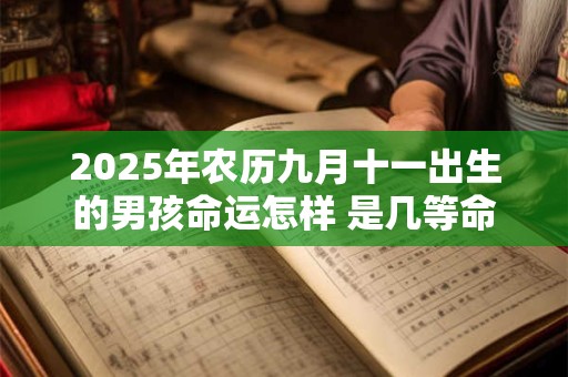 2025年农历九月十一出生的男孩命运怎样 是几等命