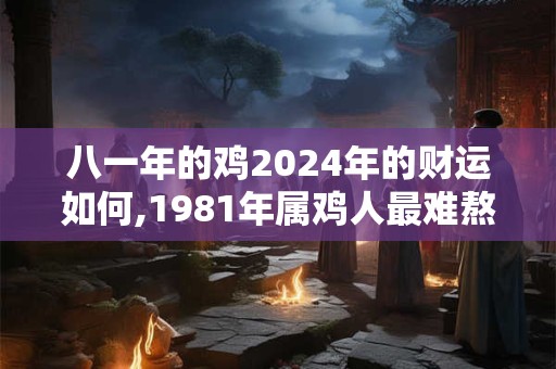 八一年的鸡2024年的财运如何,1981年属鸡人最难熬年龄