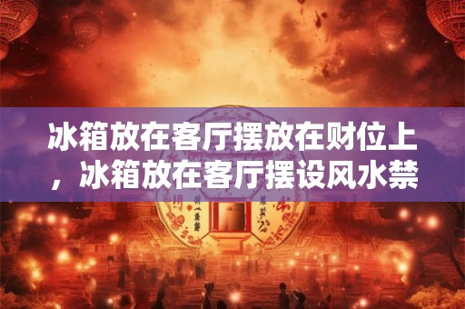 冰箱放在客厅摆放在财位上，冰箱放在客厅摆设风水禁忌