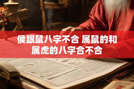 侯跟鼠八字不合 属鼠的和属虎的八字合不合
