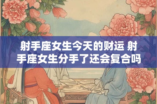 射手座女生今天的财运 射手座女生分手了还会复合吗