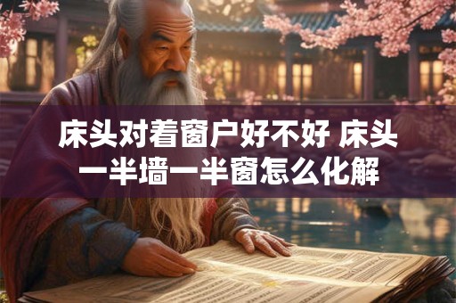 床头对着窗户好不好 床头一半墙一半窗怎么化解