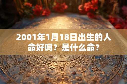 2001年1月18日出生的人命好吗？是什么命？