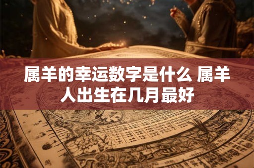 属羊的幸运数字是什么 属羊人出生在几月最好