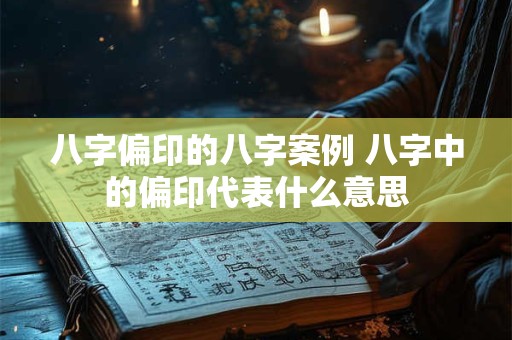 八字偏印的八字案例 八字中的偏印代表什么意思