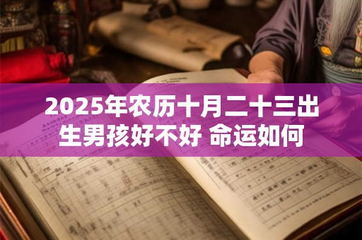 2025年农历十月二十三出生男孩好不好 命运如何 2025年农历十月二十三出生男孩好不好 命运如何