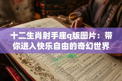 十二生肖射手座q版图片：带你进入快乐自由的奇幻世界