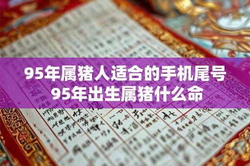 95年属猪人适合的手机尾号 95年出生属猪什么命