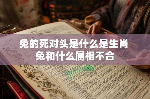 兔的死对头是什么是生肖 兔和什么属相不合