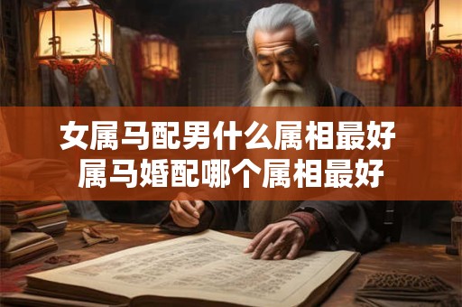 女属马配男什么属相最好 属马婚配哪个属相最好