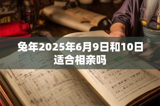 兔年2025年6月9日和10日适合相亲吗