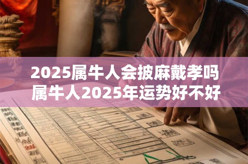 2025属牛人会披麻戴孝吗 属牛人2025年运势好不好