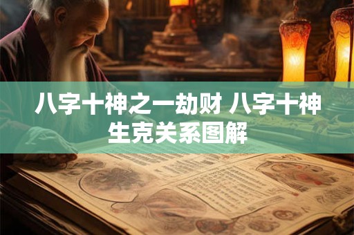 八字十神之一劫财 八字十神生克关系图解