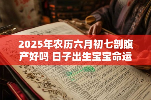 2026年农历六月初七剖腹产好吗 日子出生宝宝命运