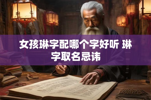 女孩琳字配哪个字好听 琳字取名忌讳