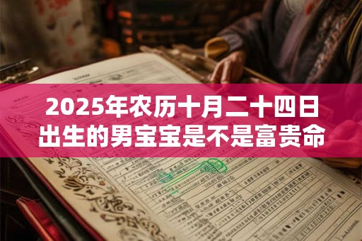 2025年农历十月二十四日出生的男宝宝是不是富贵命