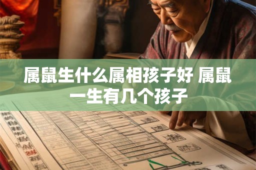 属鼠生什么属相孩子好 属鼠一生有几个孩子