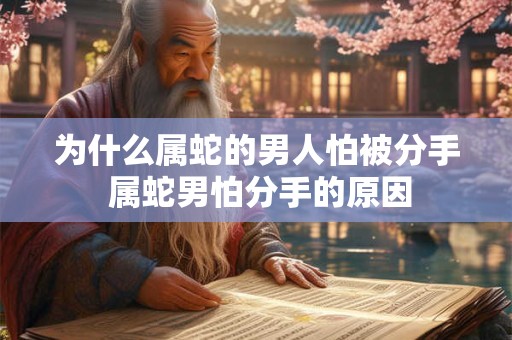 为什么属蛇的男人怕被分手 属蛇男怕分手的原因
